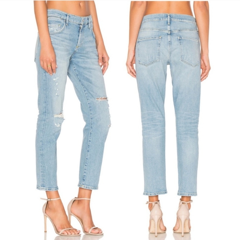 Agolde Isabel Lightwash Cropped‎ Jeans Size 27